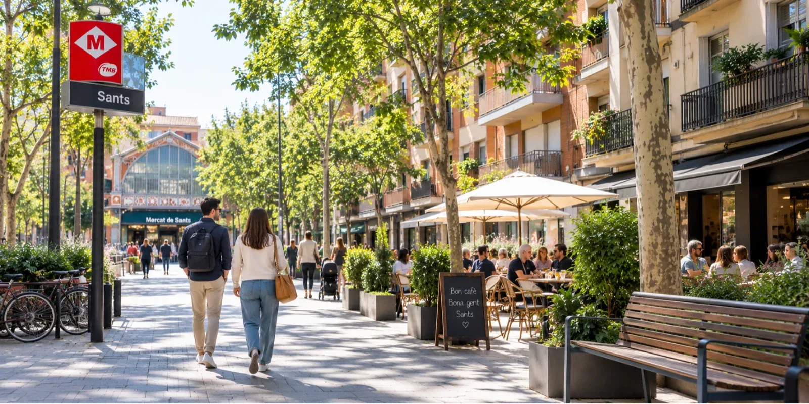 Vivir en Sants: perfil del comprador y estrategias de venta efectivas