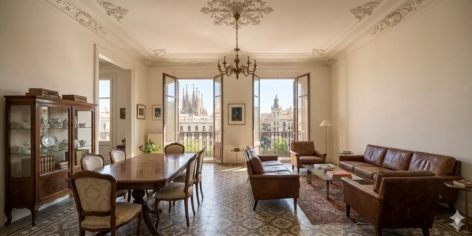 ¿Cuánto IRPF se paga por vender un piso heredado en el Eixample?