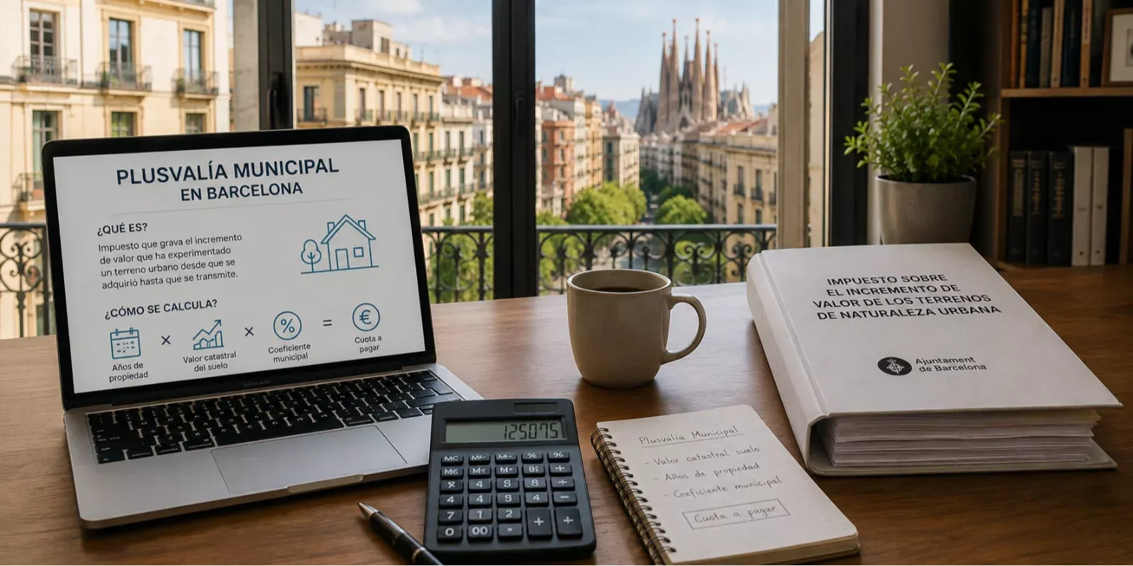 Como funciona la Plusvalía Municipal en Barcelona