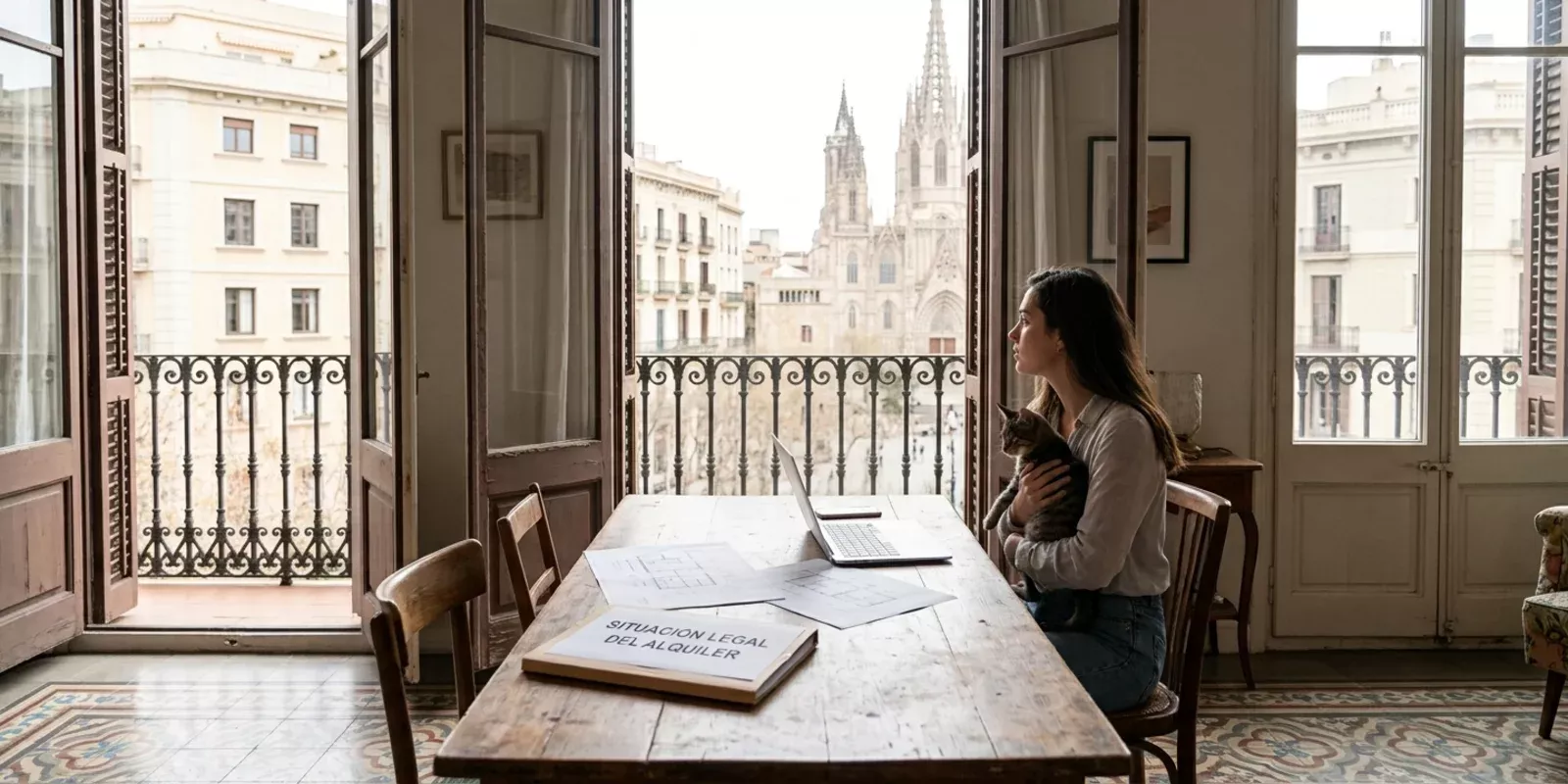 ¿Se puede vender un piso alquilado con el inquilino dentro en Barcelona?