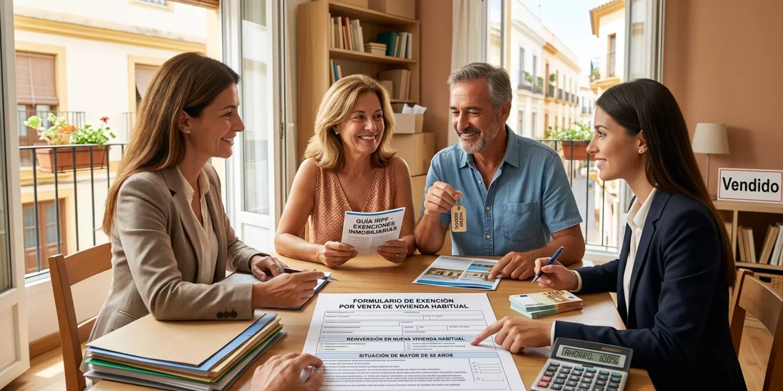Exenciones en la venta de vivienda habitual en España
