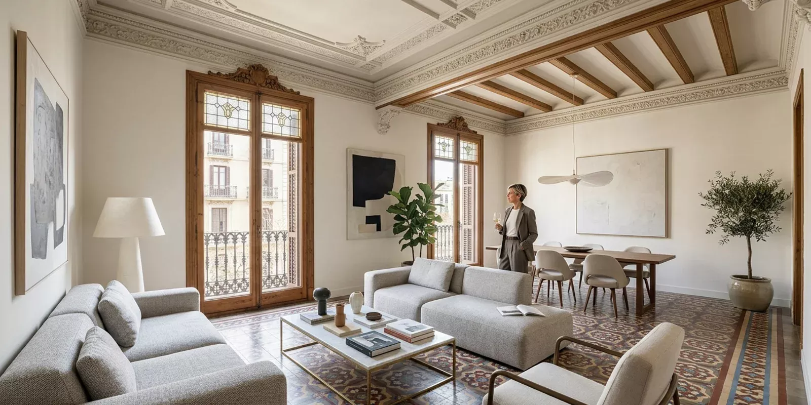 Reformas en fincas regias de Barcelona: Qué puedes hacer sin tocar la estructura